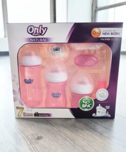 Teteros Only Baby Set x 7 piezas 3 botellas 9