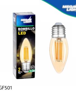 Megalight-Bombillo led E27 3000k luz cálida