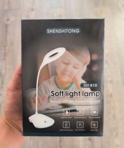 Lámpara escritorio mesa colores recargable usb luz led natural 2