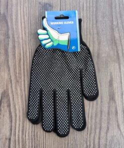 Guantes licrados par antideslizantes protector indumentaria trabajo 6