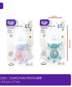 Mordedor de frutas y verduras Only Baby para bebés