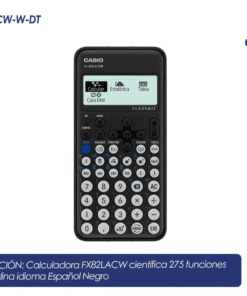 Calculadora Científica FX82LACW 275 Funciones