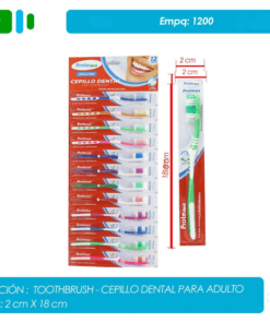Cepillo dental adultos Toothbrush cerdas suaves Protedent