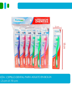 Cepillo de dientes para adultos marca Protedent