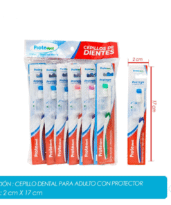 Cepillo dental para adulto con protector marca Protedent