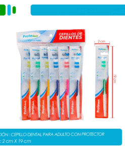 Cepillo higiene bucal con protector para adultos Protedent