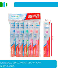 Cepillo dental para adulto máxima protección oral Protedent