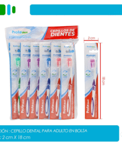 Cepillo dental para adulto limpieza tradicional Protedent