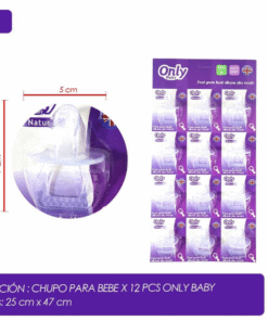 Chupo boquilla de silicona Only Baby para bebé