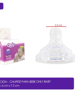 Chupete plus Only Baby con flujo variable