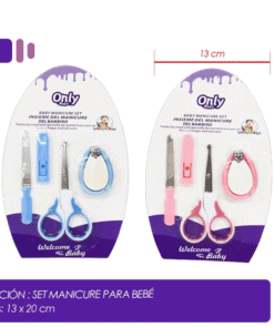 Set de Manicure Only Baby para Bebés | Seguro, Delicado y Práctico para el Cuidado Diario