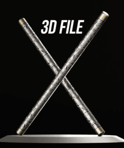 Mr Knight Staff 3D File Stl Moon Knight