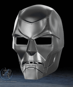 Alternative view of MCU Dr Doom Mask 3D Printer STL File