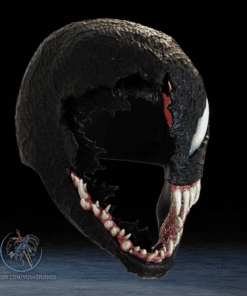 Alternative view of Venom Half Mask 3D Printer STL File