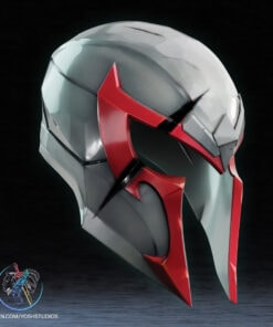 Alternative view of Magnet Helmet (Marvel Rivals) 3D Printer STL File