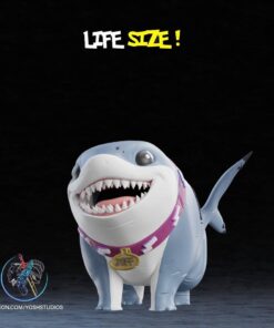 Life Size Jeff the Land Shark 3D Printer File STL