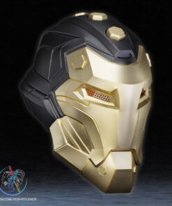 Alternative view of Steampunk Iron Man Helmet 3D Printer STL File