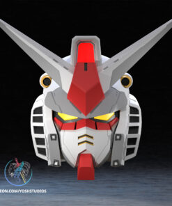 RX Mech Helmet 3D Printer File STL