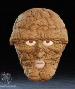 Alternative view of The Thing Mask 3D Printer File STL
