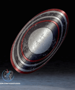 Bent US Agent Shield Thunderbolts 3D Printer STL File