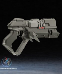 Alternative view of Winter Soldier Rivals Gun 3D Printer File STL