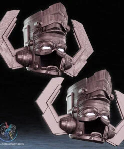 Alternative view of Galactus Movie Helmet 3D Printer STL File