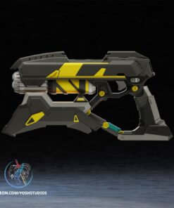 Alternative view of Star Lord Rivals Gun 3D Printer File STL