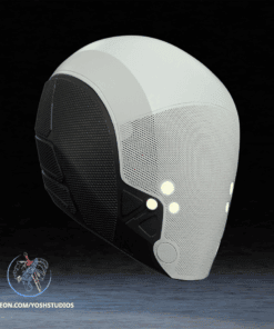 Alternative view of Ghost Thunderbolts Helmet 3D Printer STL File