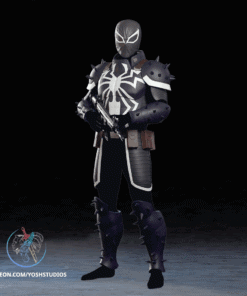 Alternative view of Agent Venom Armor 3D Printer STL File