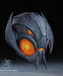 Alternative view of Ultron Rivals Helmet 3D Printer STL File