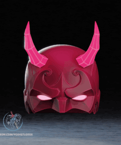 Alternative view of Rivals Daredevil Helmet 3D Printer File STL