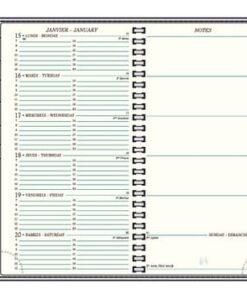 Mignon RICAMBIO AGENDA a spirale AS18R