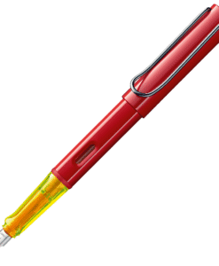 Lamy Al star Glossy red penna stilografica S.E. con quaderno