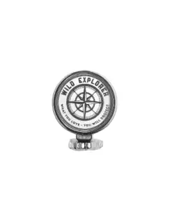 Montegrappa Wild Arctic penna a sfera dettaglio testina