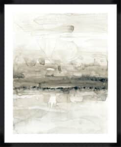 Grey on the Horizon II - 5cm White Border