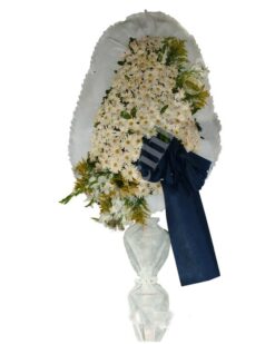 Tek Katlı Beyaz Düğün Açılış Nikah Çelenkleri