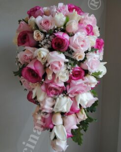 Renkli Gül Gelin Buketi Sarkmalı