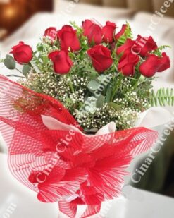 Aşkın Tarifi 15 Kırmızı Gül Buketi C-BUK123