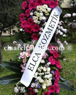 Pembe Çiçekli Nişan Düğün Çiçekleri