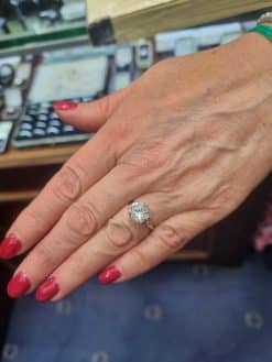 Alternative view of 3 Carat Solitaire, G colour