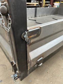 Double Skin Drop Side Panel in Steel