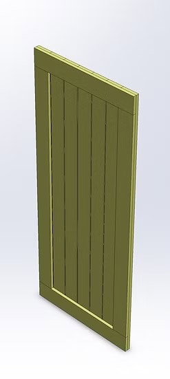 דלת אסם דגם 302 - Image 8
