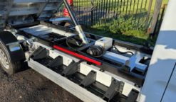 ELECTRIC FORD TRANSIT CAGED TIPPER WITH TAIL LIFT