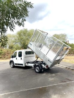 PEUGEOT BOXER CAGED TIPPER