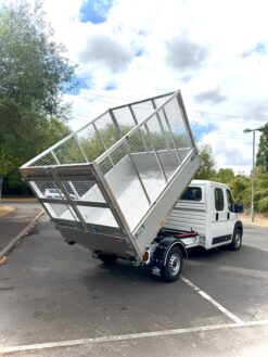 PEUGEOT BOXER CAGED TIPPER