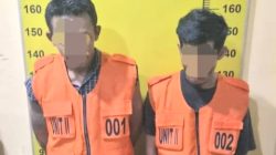 Dua Pria Pantai Labu Pengedar Sabu Diringkus Satnarkoba Polresta Deli