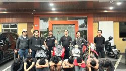 8 Anggota Geng Motor SALVADOR 424 MEDAN Ditangkap, Tantangan Tawuran Melalui Instagram