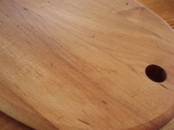 wooden flat-grain board