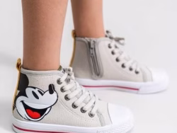 Sneakers inalti cu Mickey