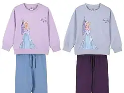 Trening sport de copii, cu design modern FROZEN Marimi pana la 8 ani  Bumbac 